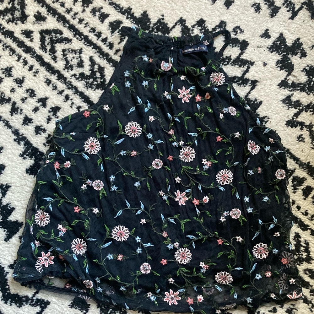 Abercrombie & Fitch Embellished Tank Top